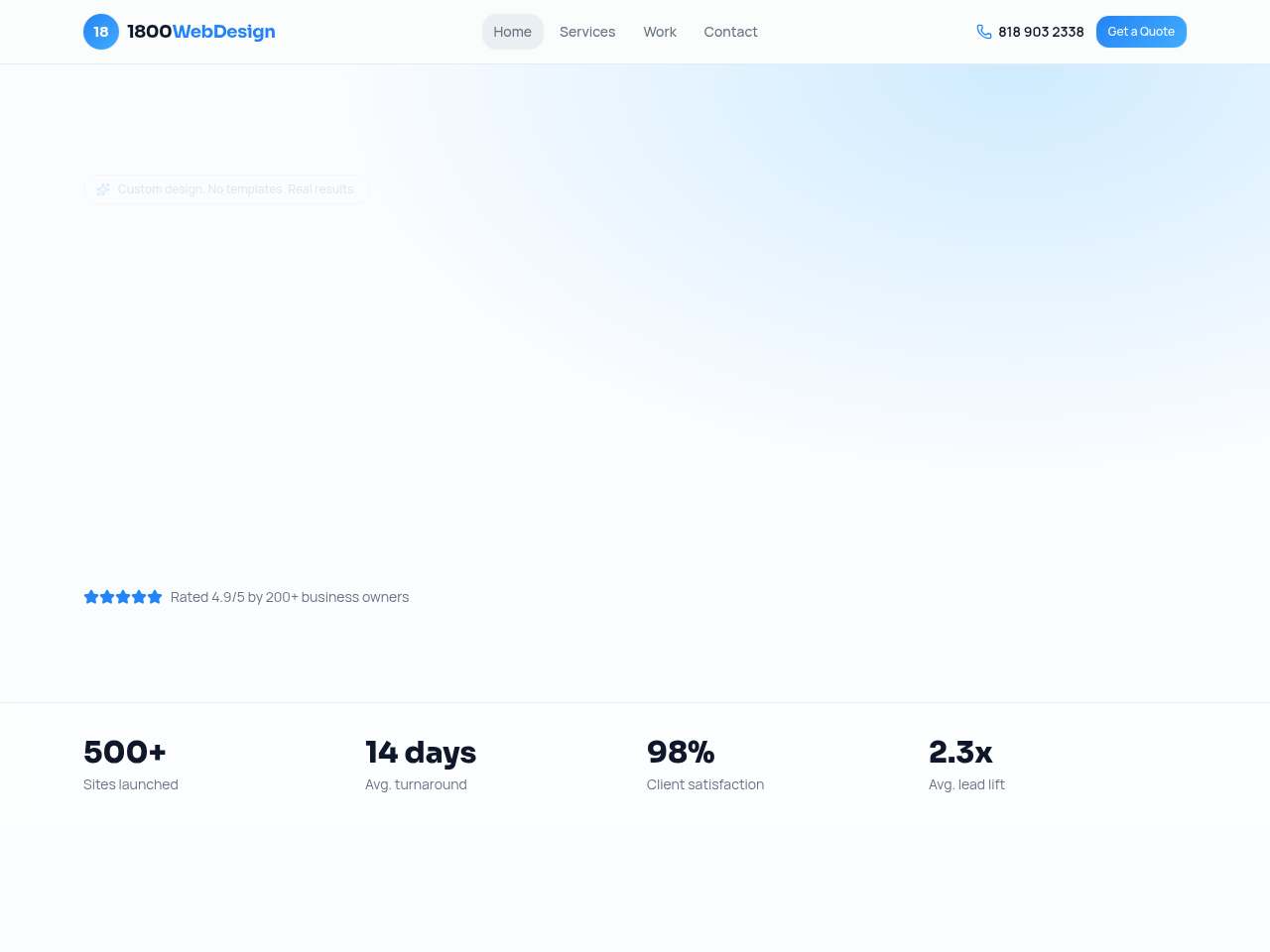 1-800 Web Design