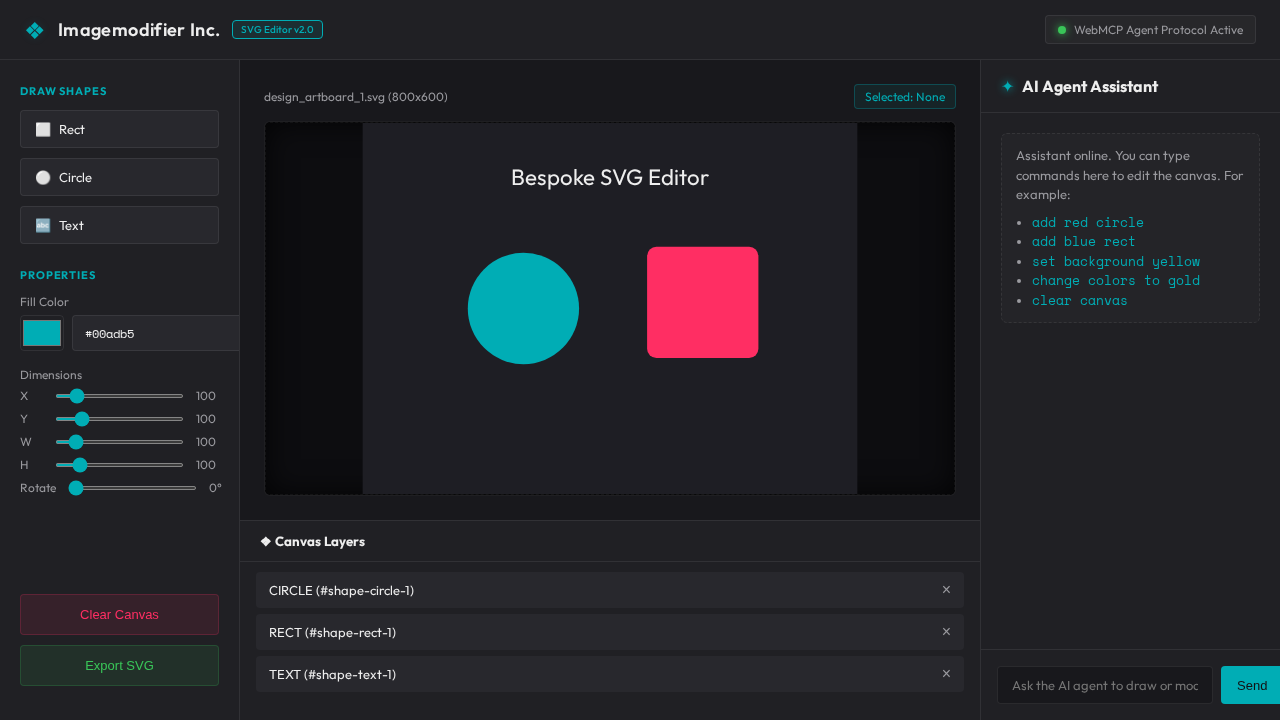 Image Modifier SVG Engine