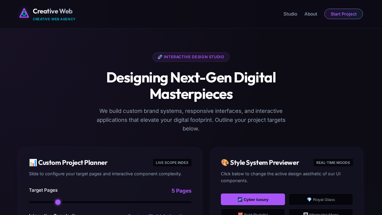 LA Creative Web Portfolio