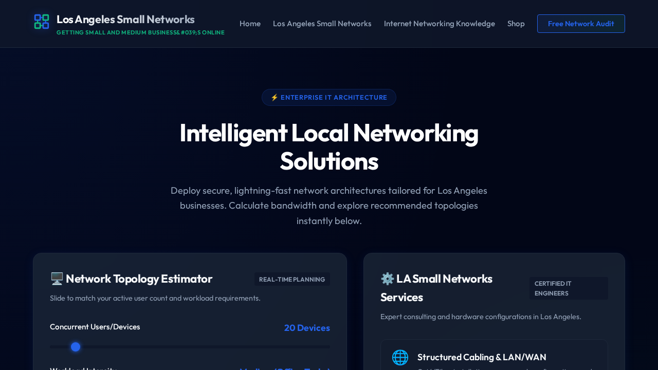 LA Small Networks IT